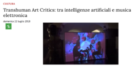 TRANSHUMAN ART CRITICS